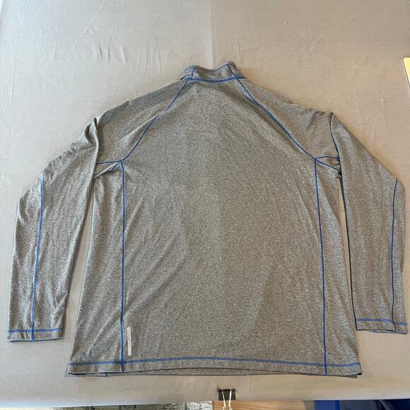 L.L. Bean Men's Base Layer Quarter-Zip L/S Tee - Size L - Picture 3 of 10
